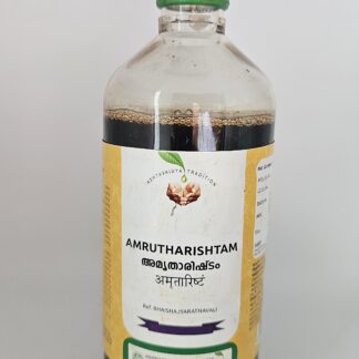 Амритариштам, Амрутариштам (Amrutarishtam) Вайдьяратнам (Vaidyaratnam), 450 мл